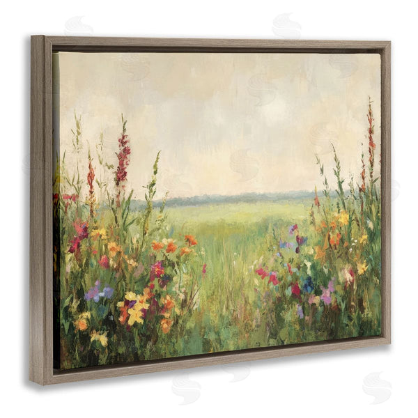 Stupell Industries Petal Prints Design | Warm Painted Meadow