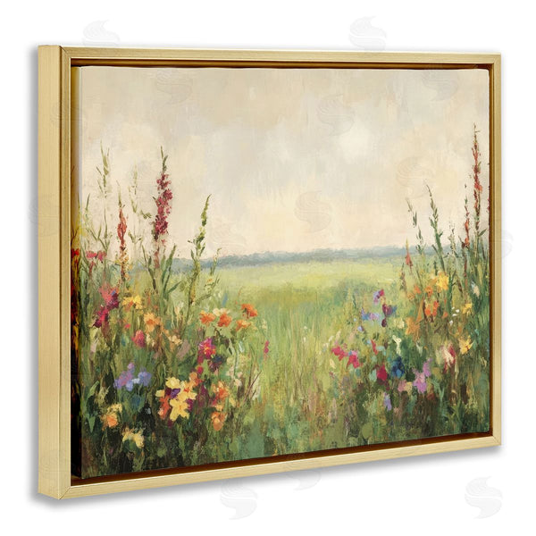 Stupell Industries Petal Prints Design | Warm Painted Meadow