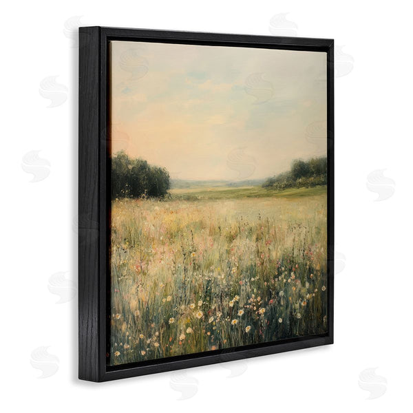 Stupell Industries Petal Prints Design | Warm Wildflower Landscape