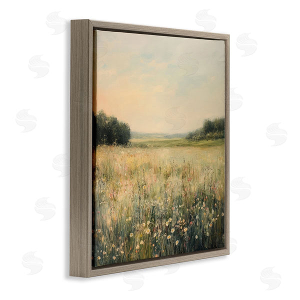 Stupell Industries Petal Prints Design | Warm Wildflower Landscape