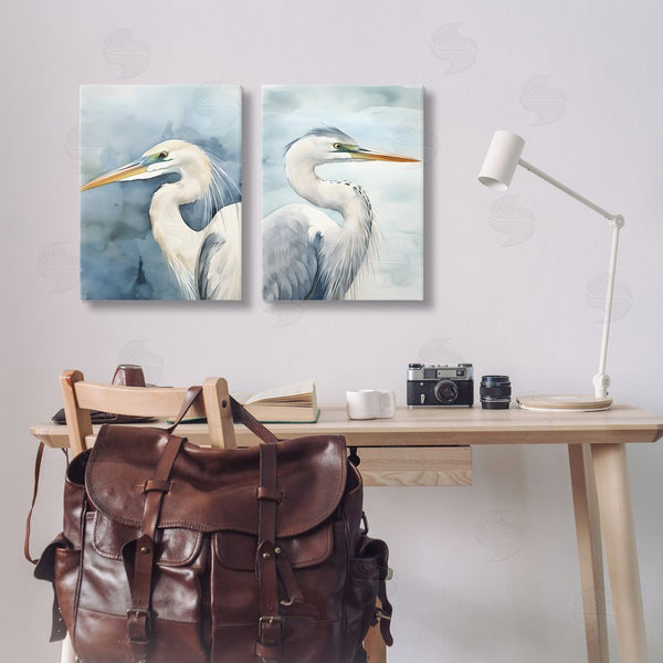 Stupell Industries Petal Prints Design | Watercolor Detailed Beach Birds Wall Art