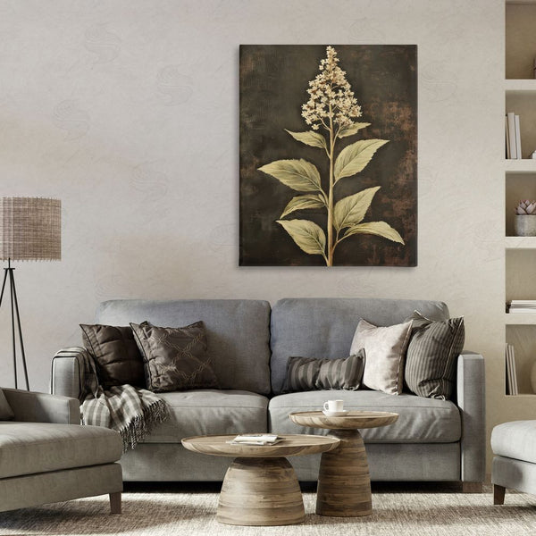 Stupell Industries Petal Prints Design | Weathered Flower Portrait Wall Art