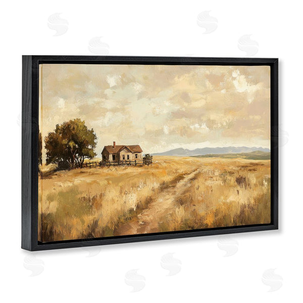 Stupell Industries Petal Prints Design | Western Landscape Farmhouse Hill Wall Art