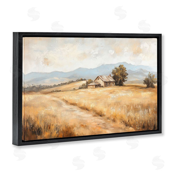 Stupell Industries Petal Prints Design | Western Landscape Open Field Wall Art