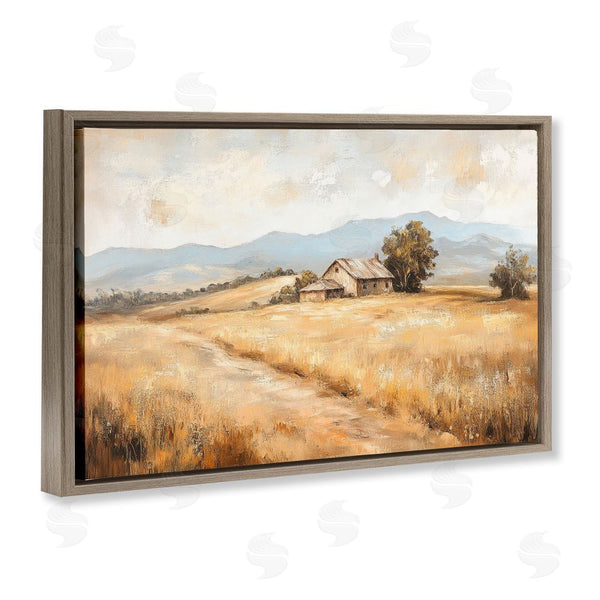 Stupell Industries Petal Prints Design | Western Landscape Open Field Wall Art