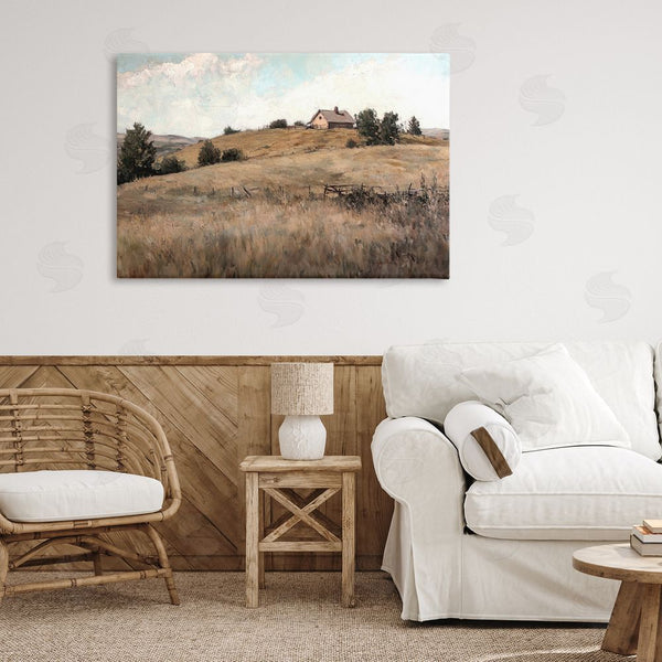 Stupell Industries Petal Prints Design | Western Landscape Rolling Hill Wall Art