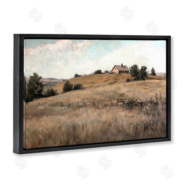 Stupell Industries Petal Prints Design | Western Landscape Rolling Hill Wall Art
