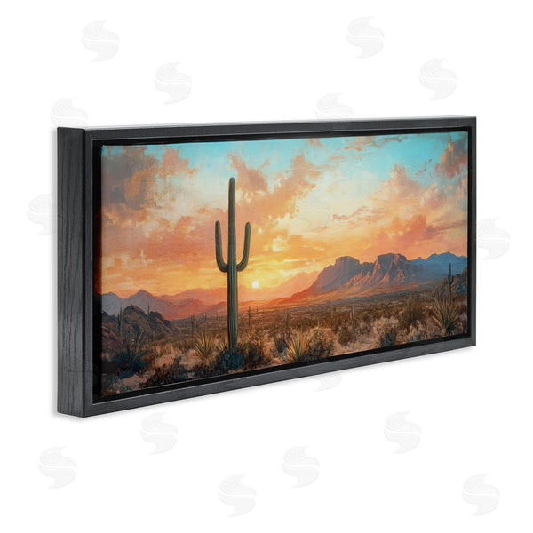 Stupell Industries Petal Prints Design | Western Sunset Canyon