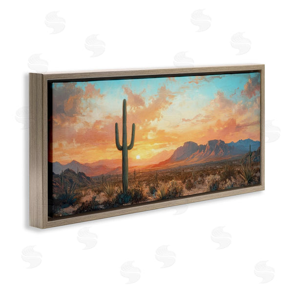 Stupell Industries Petal Prints Design | Western Sunset Canyon