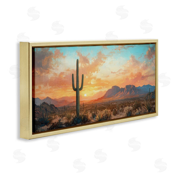Stupell Industries Petal Prints Design | Western Sunset Canyon