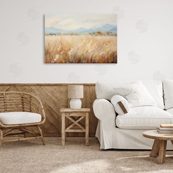 Stupell Industries Petal Prints Design | Wheat Field Landscape Wall Art