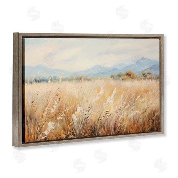 Stupell Industries Petal Prints Design | Wheat Field Landscape Wall Art