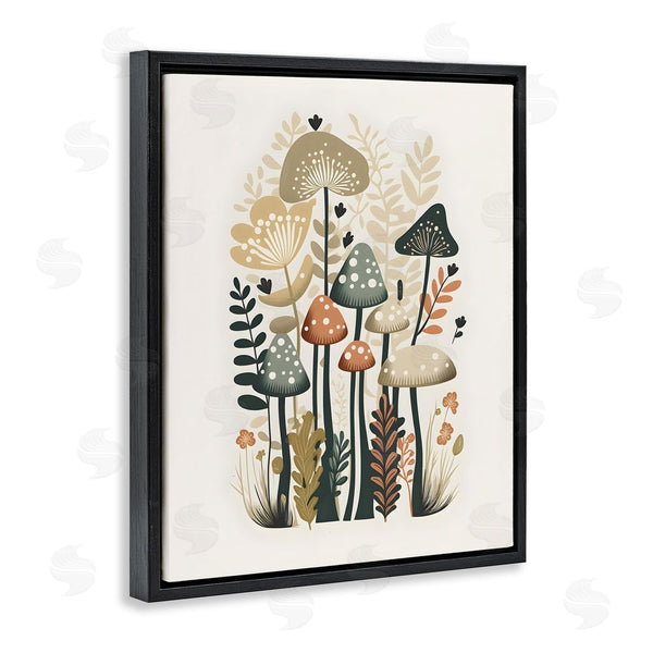 Stupell Industries Petal Prints Design | Whimsical Mushroom Botanicals Wall Art