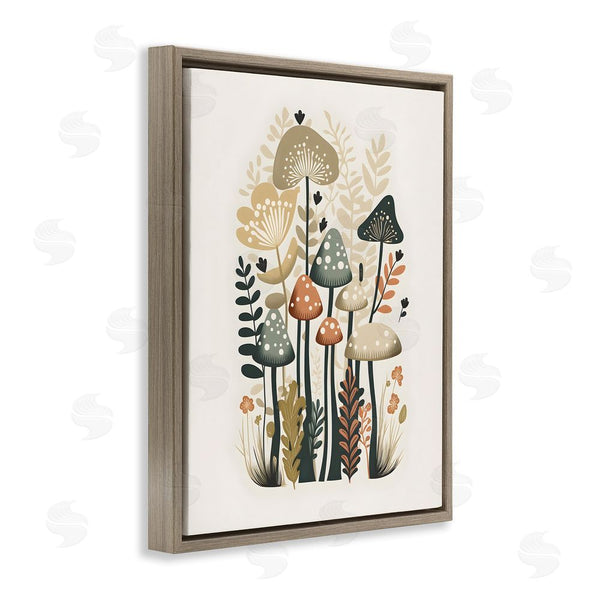 Stupell Industries Petal Prints Design | Whimsical Mushroom Botanicals Wall Art