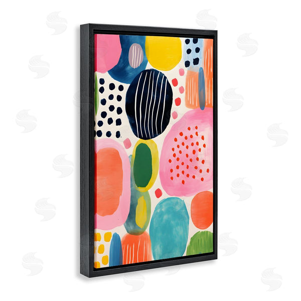 Stupell Industries Petal Prints Design | Whimsical Patterned Shapes