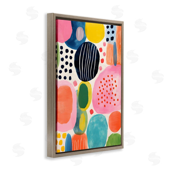 Stupell Industries Petal Prints Design | Whimsical Patterned Shapes
