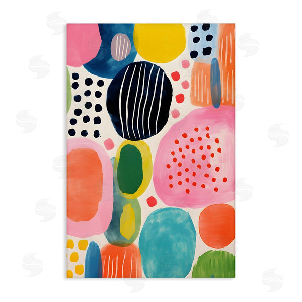 stupell industries Petal Prints Design | Whimsical Patterned Shapes