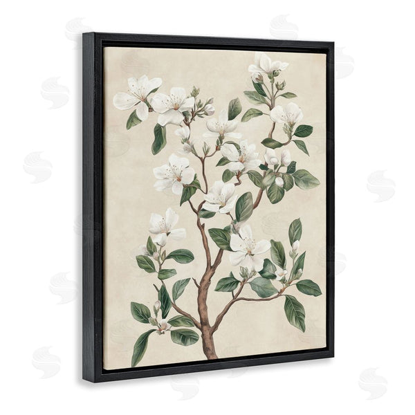 Stupell Industries Petal Prints Design | White Floral Blossom Tree Wall Art