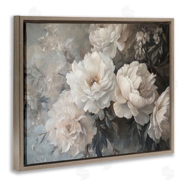 Stupell Industries Petal Prints Design | White Florals Vintage