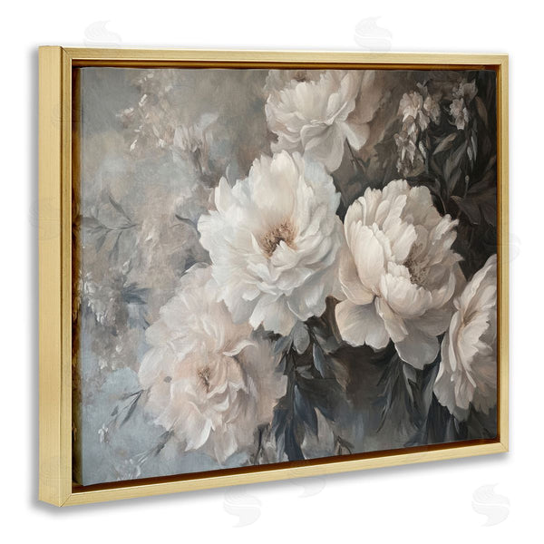 Stupell Industries Petal Prints Design | White Florals Vintage
