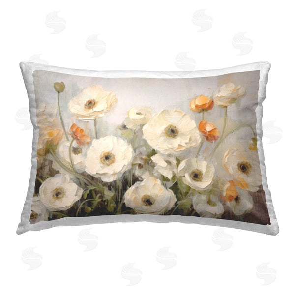 stupell industries Petal Prints Design | White Ranunculus Blooms