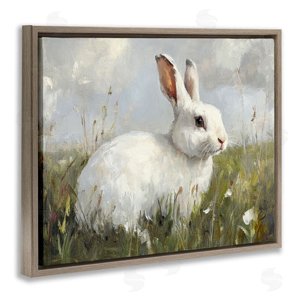 Stupell Industries Petal Prints Design | Wild Bunny Portrait