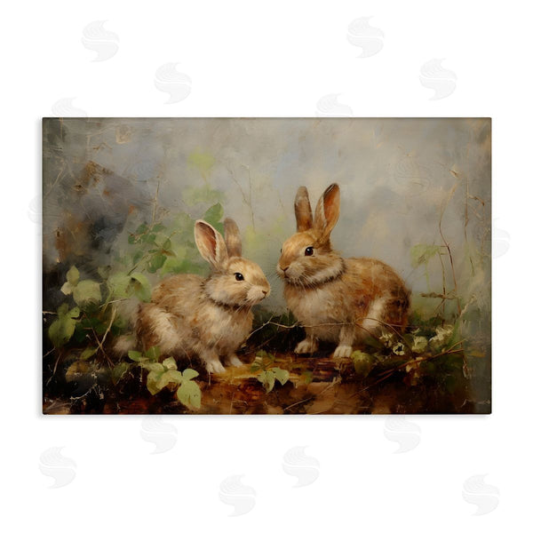stupell industries Petal Prints Design | Wild Rabbits in Nature