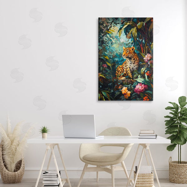 Stupell Industries Petal Prints Design | Wild Side Jungle Cheetah Wall Art