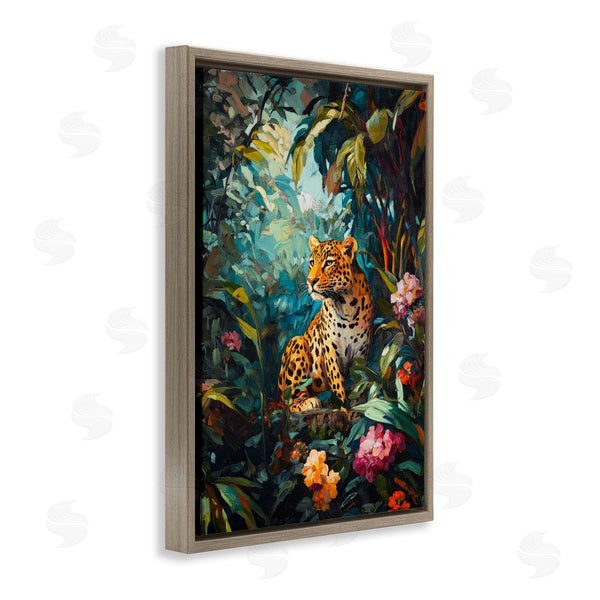 Stupell Industries Petal Prints Design | Wild Side Jungle Cheetah Wall Art