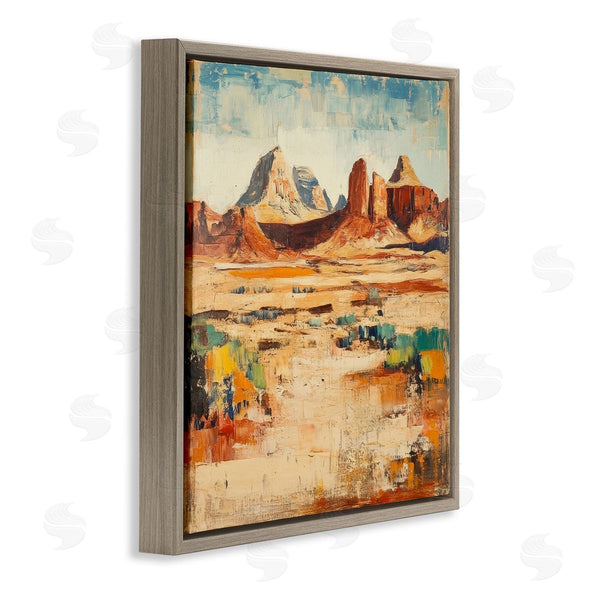 Stupell Industries Petal Prints Design | Wild West Desert Impression