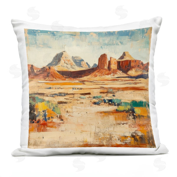 Stupell Industries Petal Prints Design | Wild West Desert Impression Printed Throw Pillow
