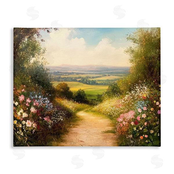 stupell industries Petal Prints Design | Wildflower Lane Landscape