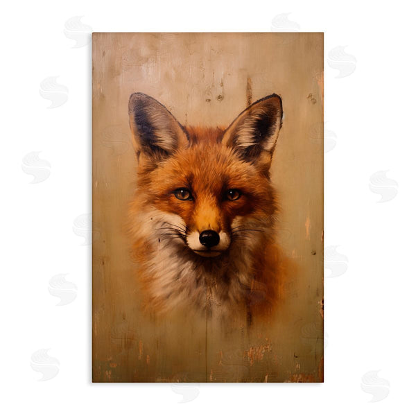 stupell industries Petal Prints Design | Woodland Fox Face Wall Art
