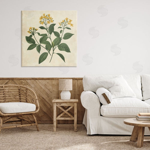Stupell Industries Petal Prints Design | Yellow Bushels Botanical Illustration Wall Art