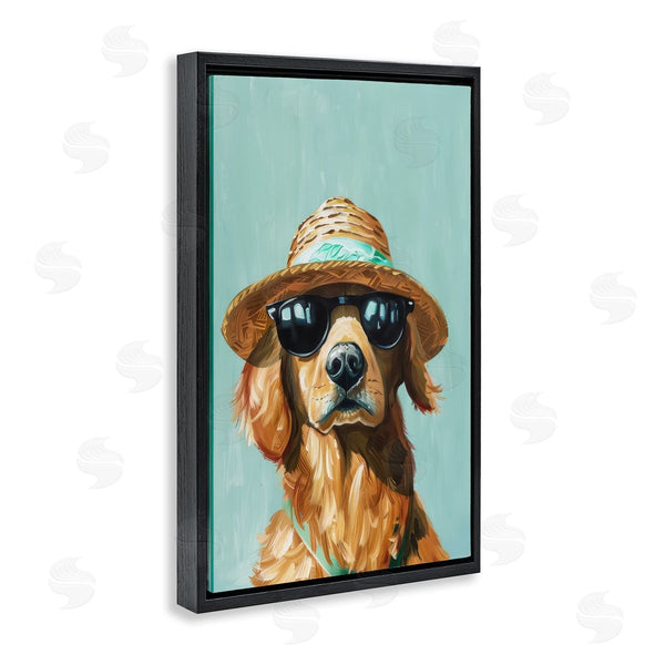 Stupell Industries Petals Prints Design | Beach Ready Dog