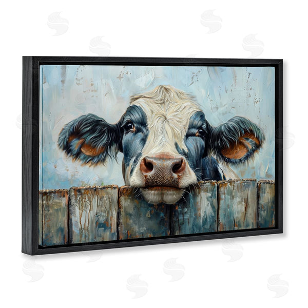 Stupell Industries Petals Prints Design | Howdy Neighbor Cow