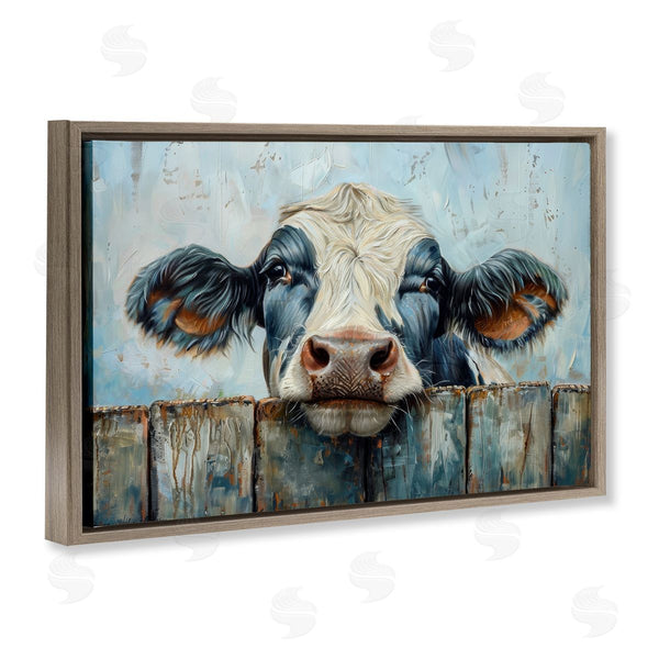 Stupell Industries Petals Prints Design | Howdy Neighbor Cow