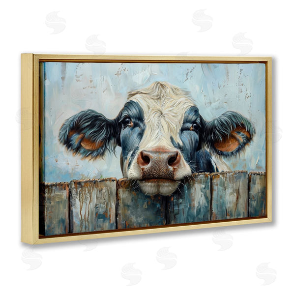 Stupell Industries Petals Prints Design | Howdy Neighbor Cow