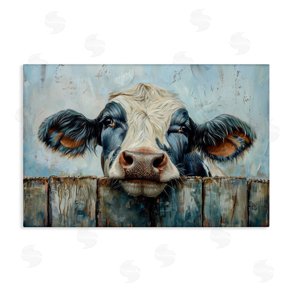 stupell industries Petals Prints Design | Howdy Neighbor Cow