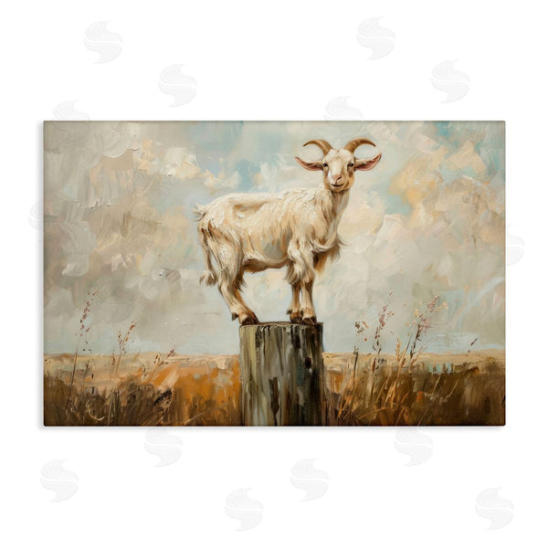 stupell industries Petals Prints Design | On The Fence Goat