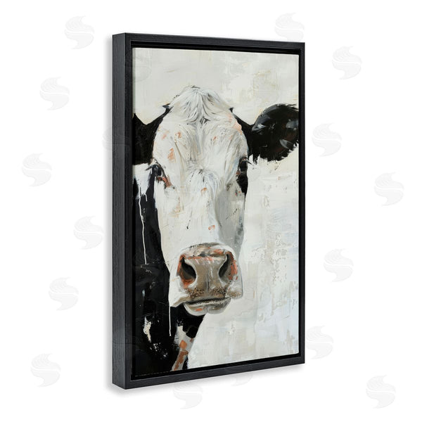 Stupell Industries Petals Prints Design | Up Close Cow