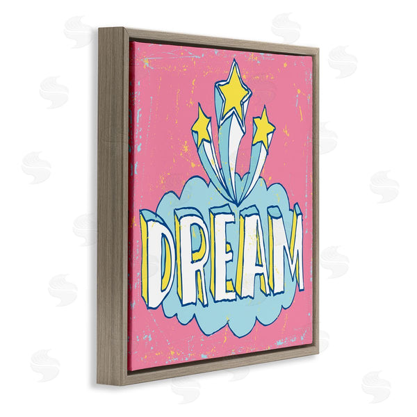 Stupell Industries Peter Horjus | Pink Dream Shooting Stars Wall Art