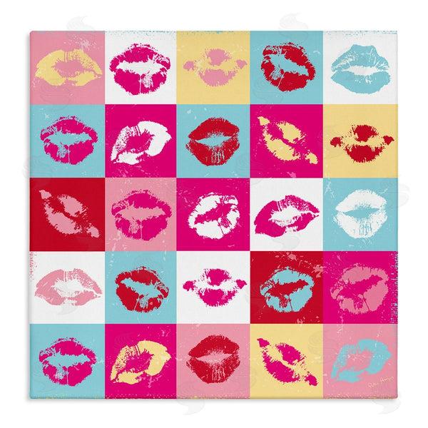 stupell industries Peter Horjus | Pop Style Lip Pattern Wall Art