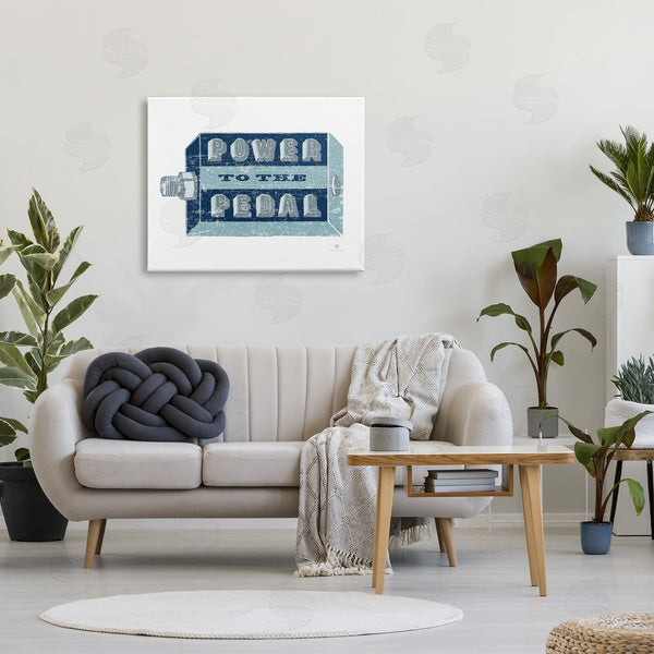 Stupell Industries Peter Horjus | Power To Pedal Cycling Wall Art