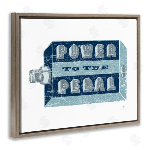 Stupell Industries Peter Horjus | Power To Pedal Cycling Wall Art