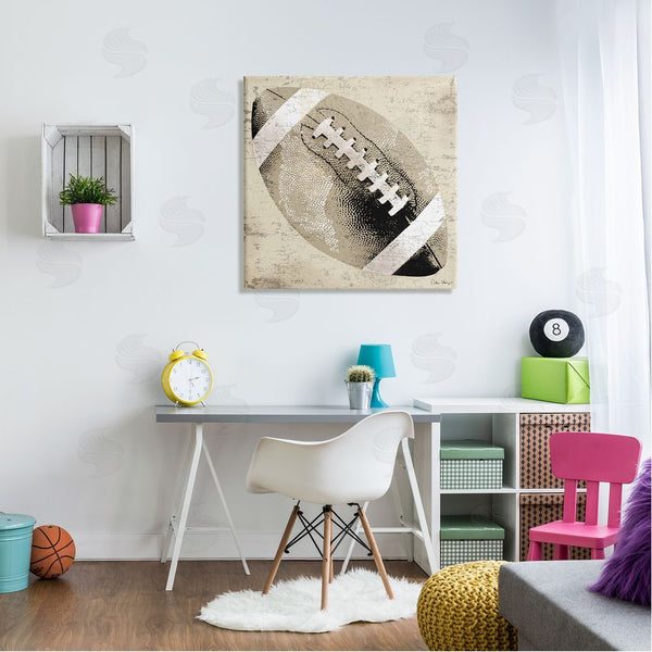 Stupell Industries Peter Horjus | Rustic Sports Football Wall Art