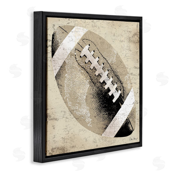 Stupell Industries Peter Horjus | Rustic Sports Football Wall Art