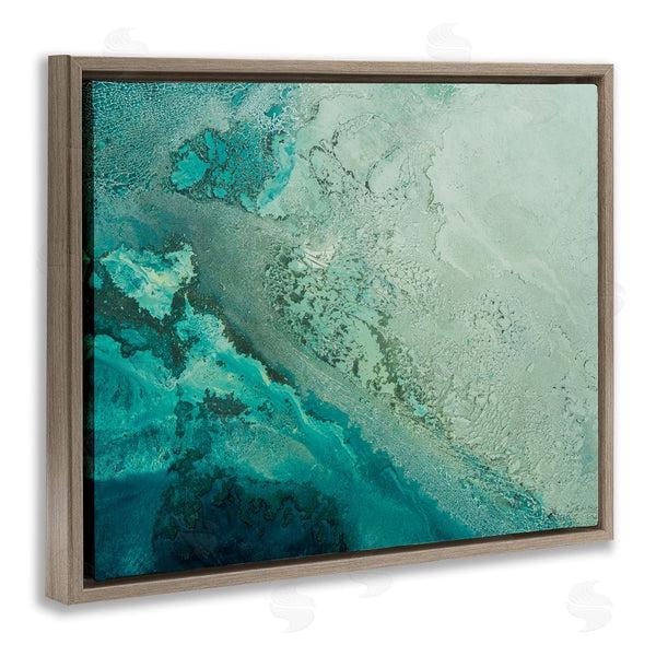 Stupell Industries Petra Meikle De Vlas | Aerial View Tide Pool Wall Art