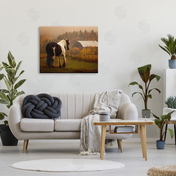 Stupell Industries PH Burchett | Horse Overlooking Barn Wall Art