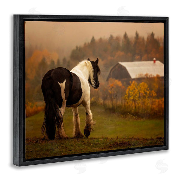 Stupell Industries PH Burchett | Horse Overlooking Barn Wall Art